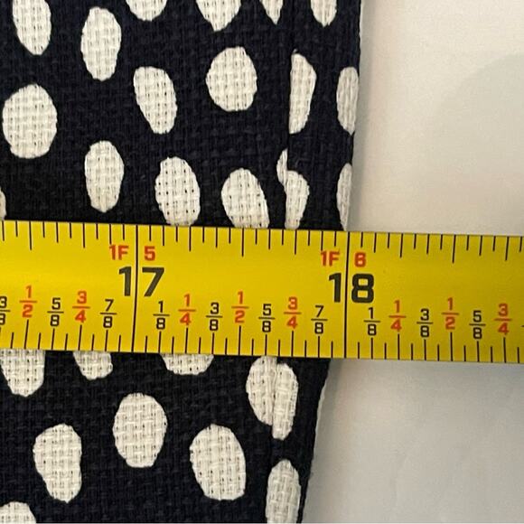 J Crew Black White Polka Dot Fitted 100% Cotton Career Office Dress NWOT Size 4 - Picture 14 of 15